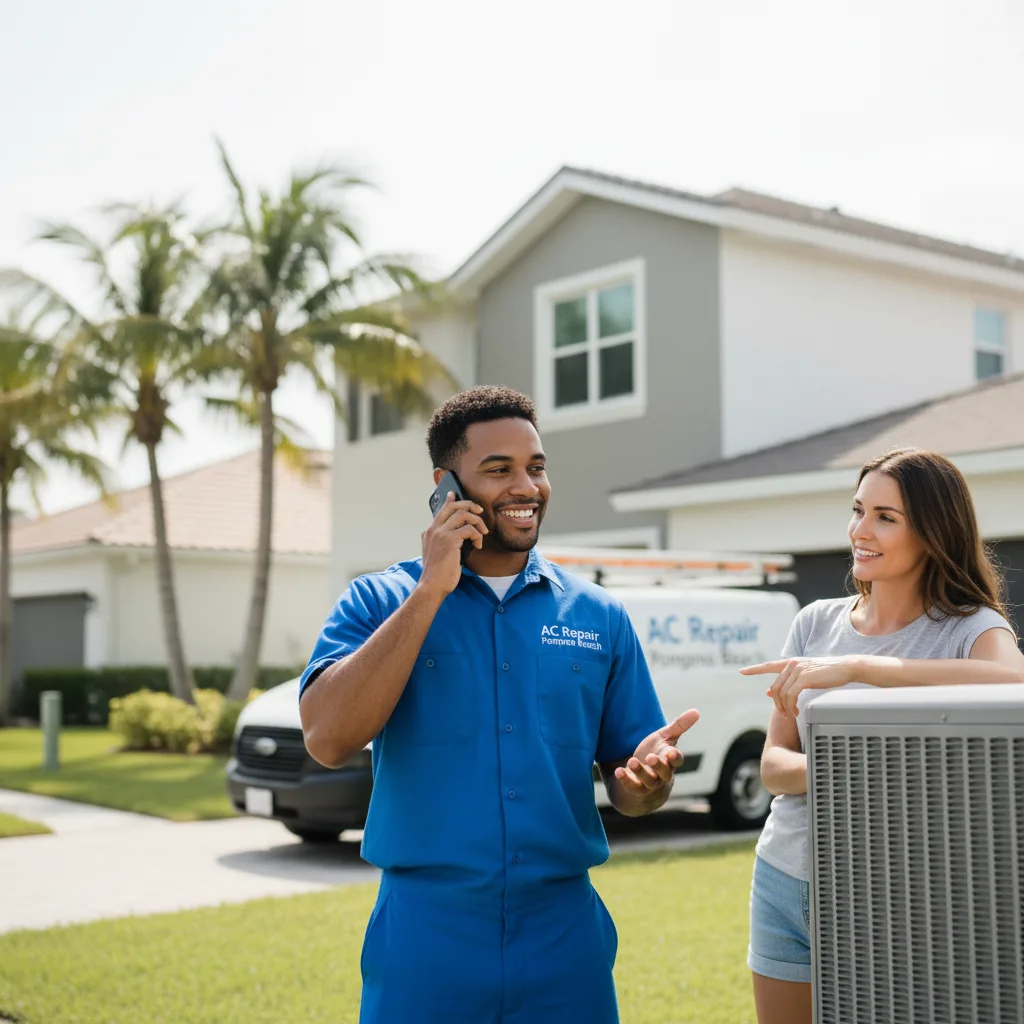 AC Repair Pompano Beach customer support in Pembroke Township
